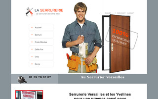 serrurierversailles.org website preview