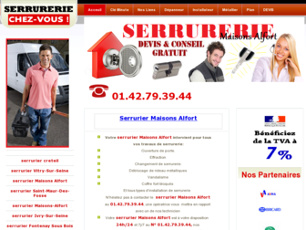 serrurier-maisons-alfort.fr website preview