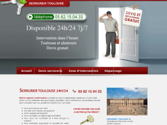 serrurier-toulouse-31.com website preview