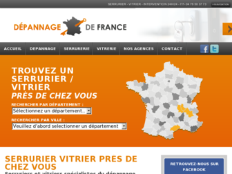 depannagedefrance.fr website preview