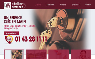 atelier5-serrurier-vitrier.com website preview