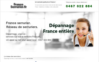 france-serrurier.fr website preview