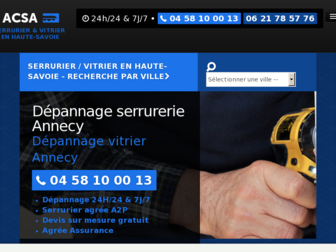 serrurier-vitrier-hautesavoie.fr website preview