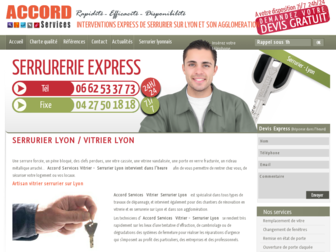 serruriers-vitriers-lyon.fr website preview