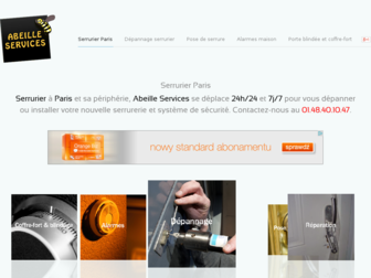 sos-serrurierparis.fr website preview