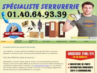 serrurier-paris-12eme.fr website preview