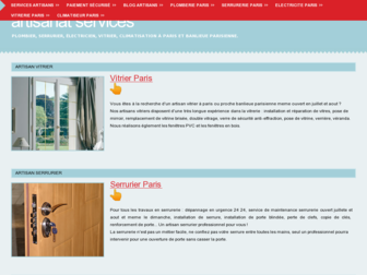artisanat-services.com website preview