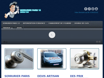 paris-14-serrurier.fr website preview