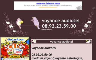 voyance-audiotel.e-monsite.com website preview