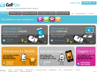 cellpass.fr website preview