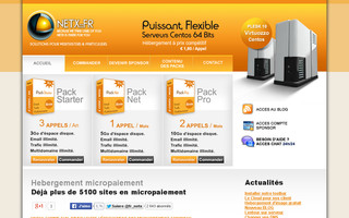 netx.fr website preview