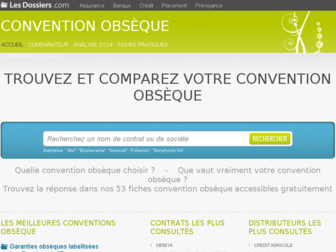 comparateur-assurance-obseques.lesdossiers.com website preview