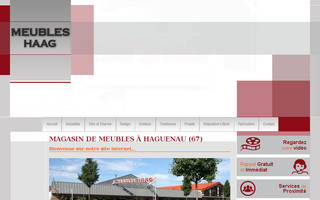 meubles-haag.com website preview