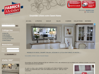 fabricemobilier.com website preview
