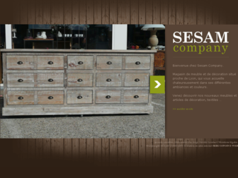 sesam-company.fr website preview