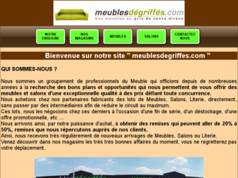 meublesdegriffes.com website preview