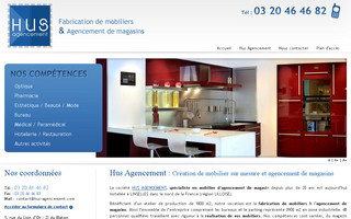 hus-agencement.com website preview