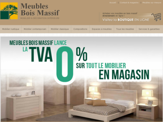 meublesboismassif.fr website preview