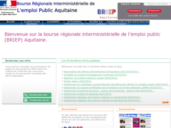 aquitaine.biep.fonction-publique.gouv.fr website preview