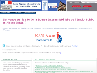 alsace.biep.fonction-publique.gouv.fr website preview