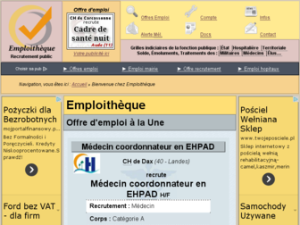 emploitheque.org website preview