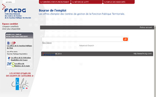 emploi.fncdg.com website preview