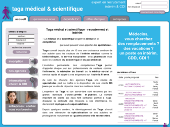 taga-medical.fr website preview