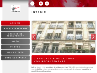 interimclerget.com website preview