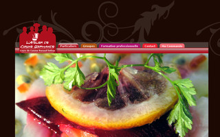 coursdecuisine.net website preview