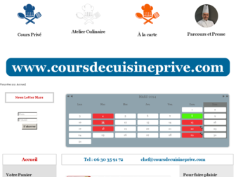 coursdecuisineprive.com website preview