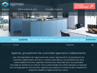cuisinesagensia.fr website preview
