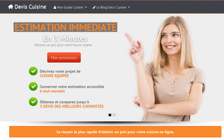 deviscuisine.co website preview