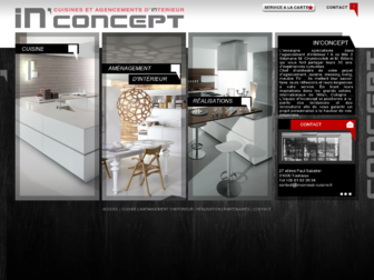 inconcept-cuisine.fr website preview