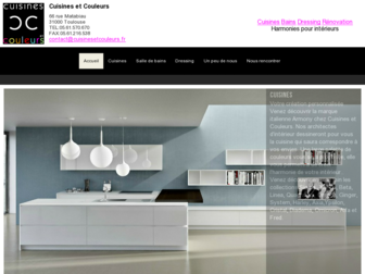 cuisinesetcouleurs.fr website preview