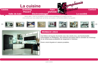 symphonie-cuisines.com website preview