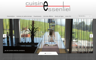 cuisine-essentiel.fr website preview