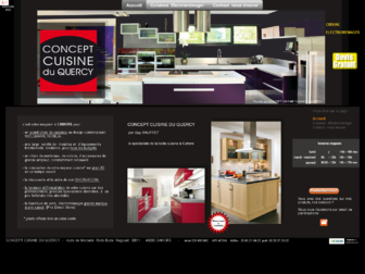 concept-cuisine-du-quercy.fr website preview