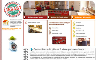 cuisines-liebart.com website preview