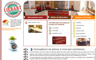cuisines-liebart.com website preview