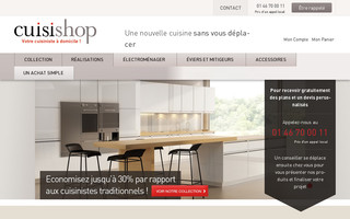 cuisishop.com website preview