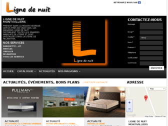 lignedenuit.fr website preview