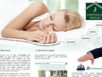 comptoir-du-matelas.fr website preview