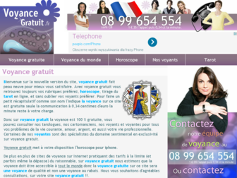 voyance-gratuit.fr website preview