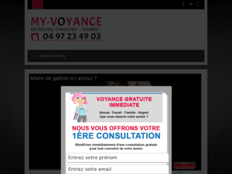 my-voyance.fr website preview