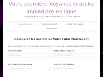 voyancepartelephonegratuit.info website preview