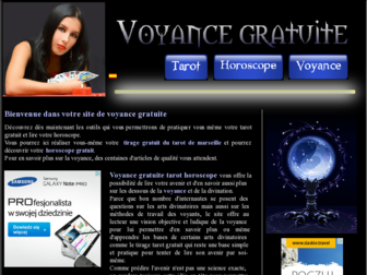 voyance-gratuite-tarot-horoscope.com website preview