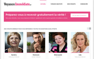 voyance-immediate.net website preview
