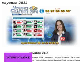 voyance-gratuite-2014.com website preview