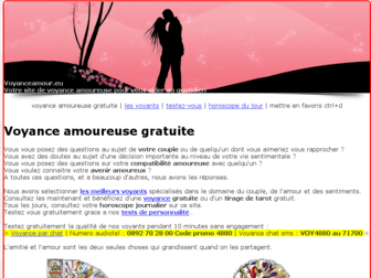 voyanceamour.eu website preview