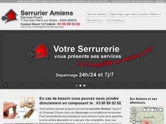 serrurier-amiens.ipsov.com website preview